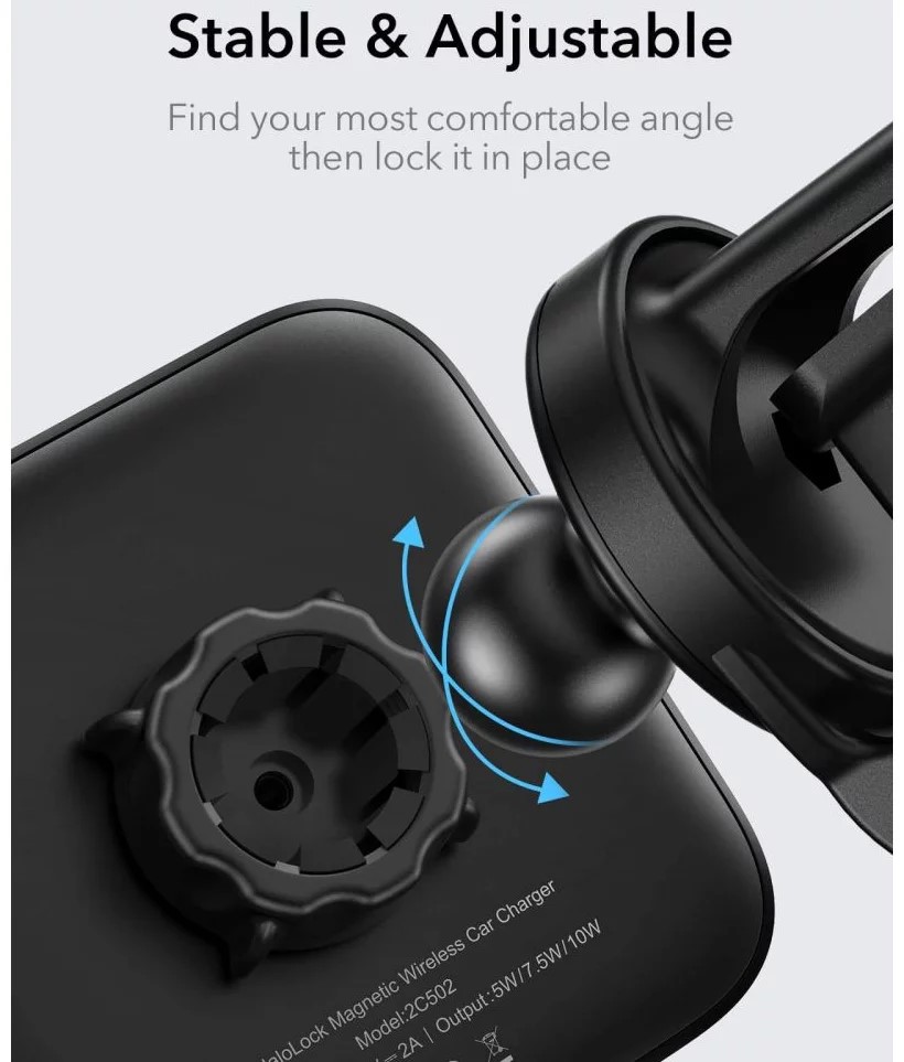 ESR Halolock MagSafe Magnetic Wireless Car Charger