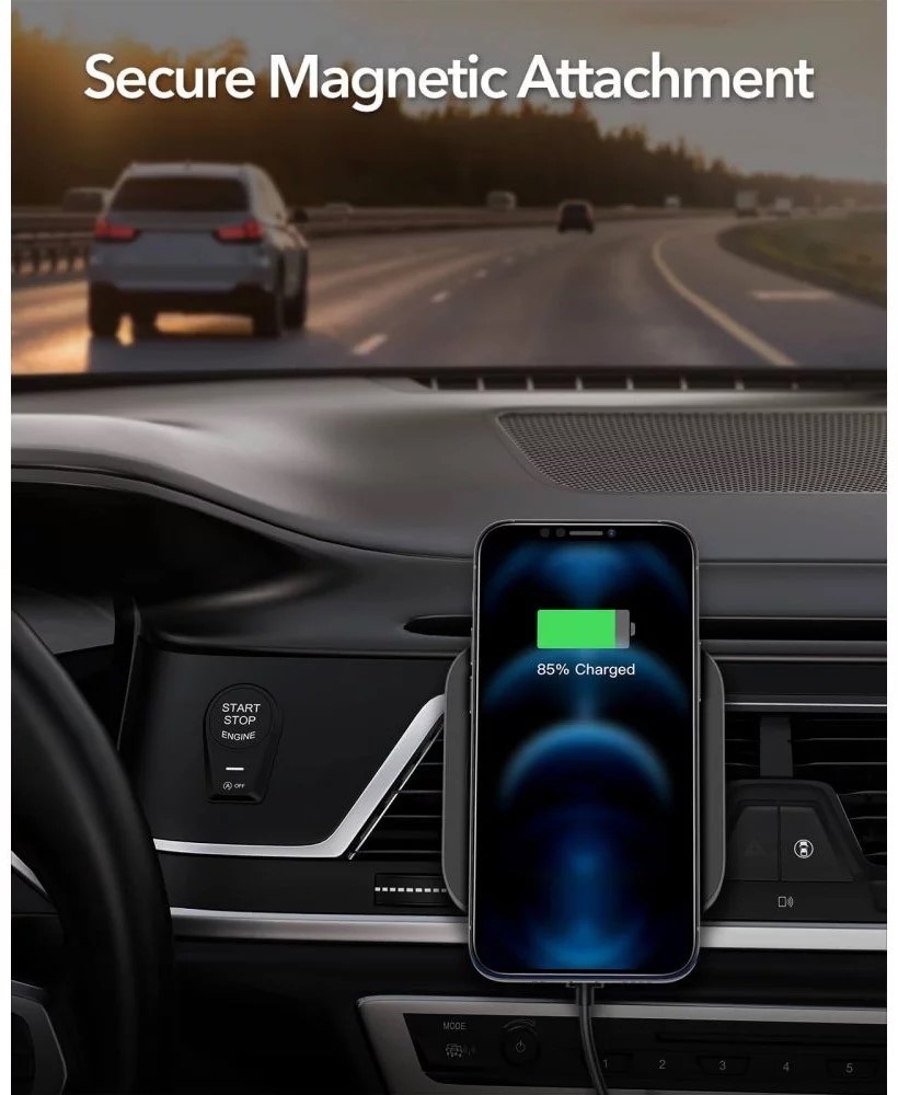 ESR Halolock MagSafe Magnetic Wireless Car Charger