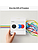 Chipolo POP 4 Pack - Tracking tag compatible with the Apple Find My or Google's Find My Device (Black, Red, White, Blue)
