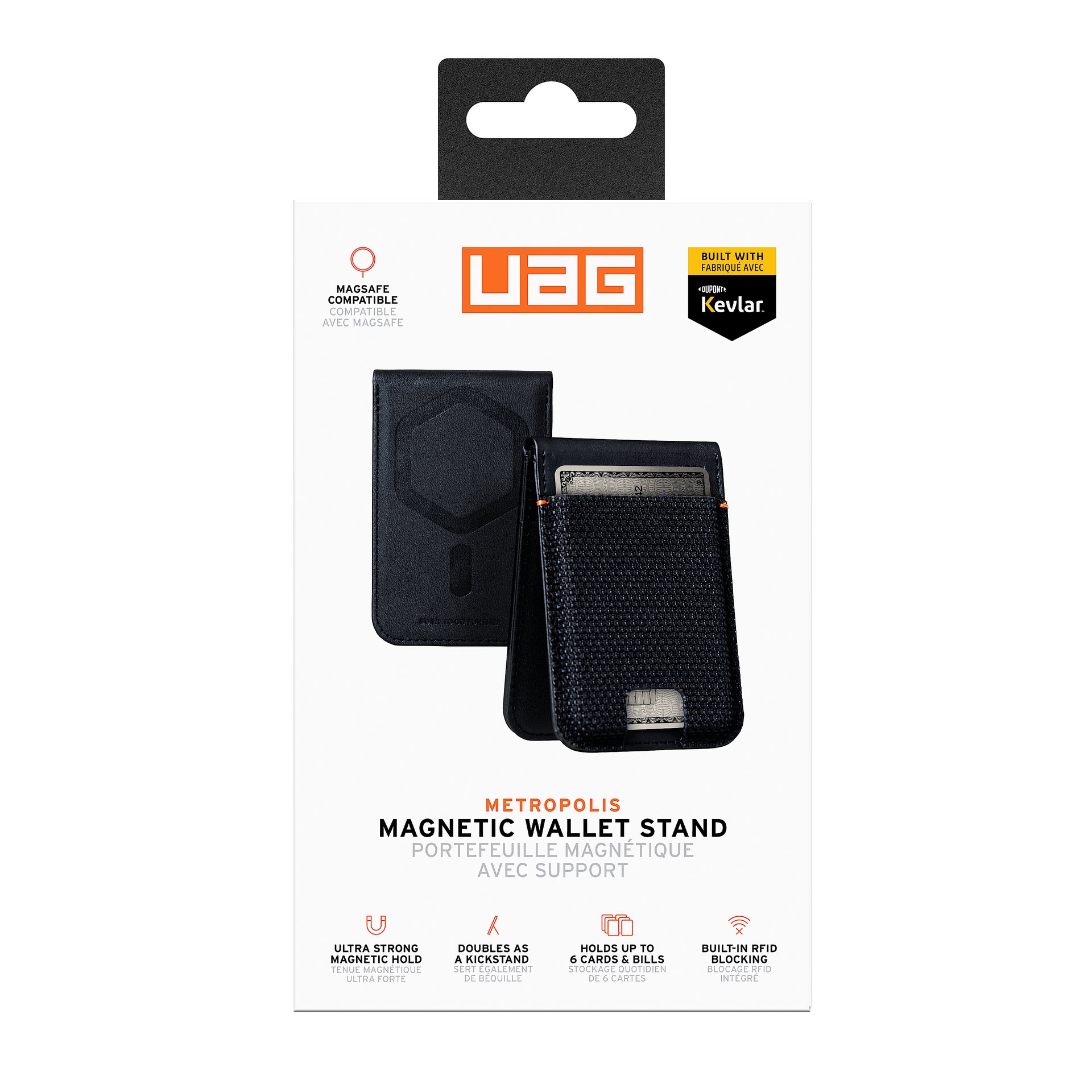 UAG Metropolis Wallet Kevlar Stand