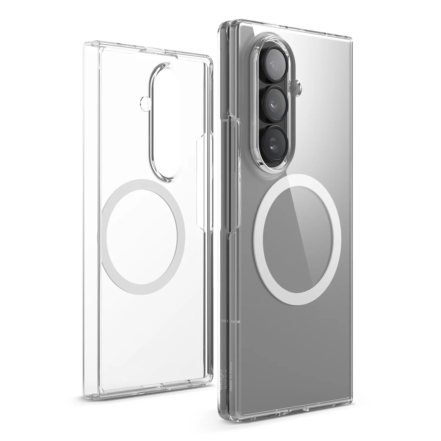 Elago Samsung Galaxy Z Fold 7 Magnetic Clear Case
