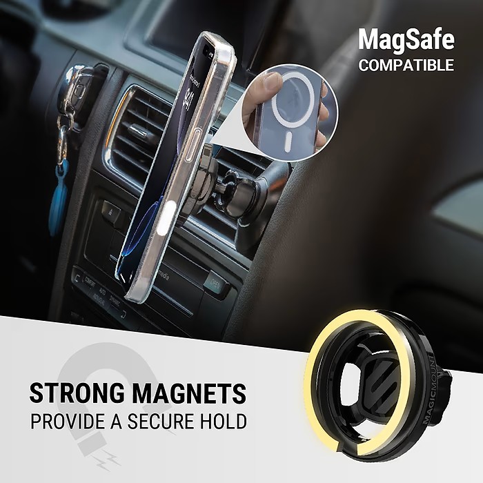 Scosche Magic Mount™ Magsafe 5-IN-1 Magnetic Phone Mount