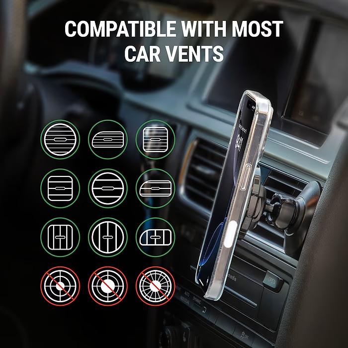 Scosche Magic Mount™ Magsafe 5-IN-1 Magnetic Phone Mount