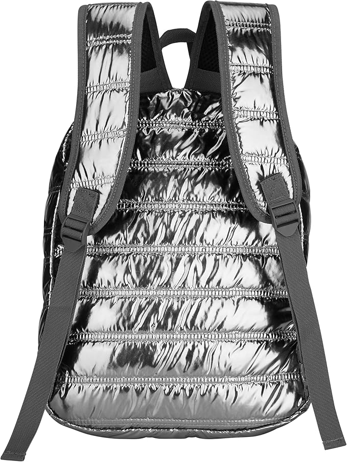 Quest Puffer Backpack - Silver