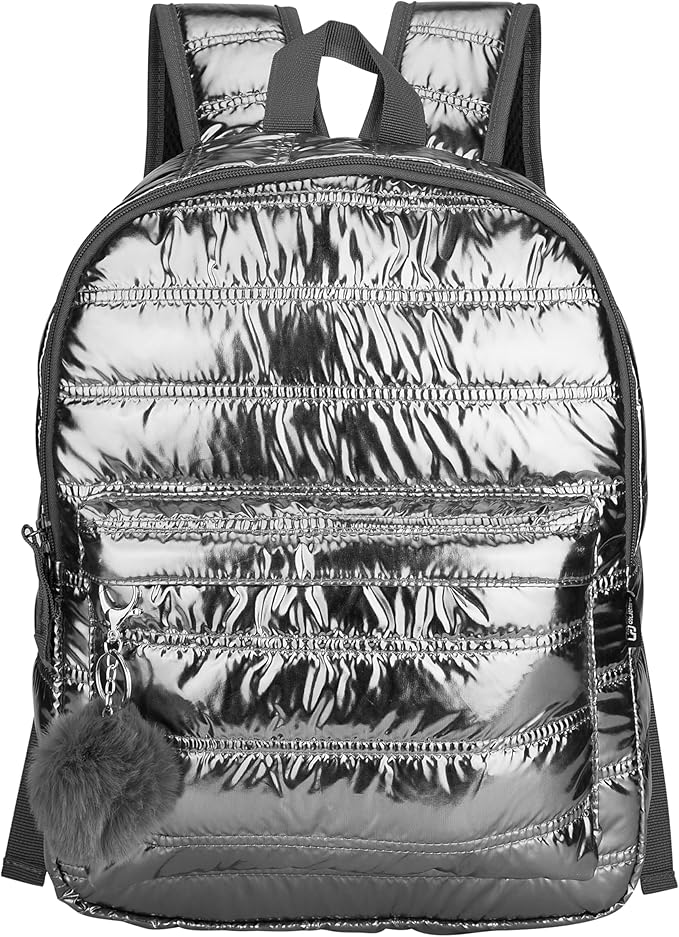 Quest Puffer Backpack - Silver