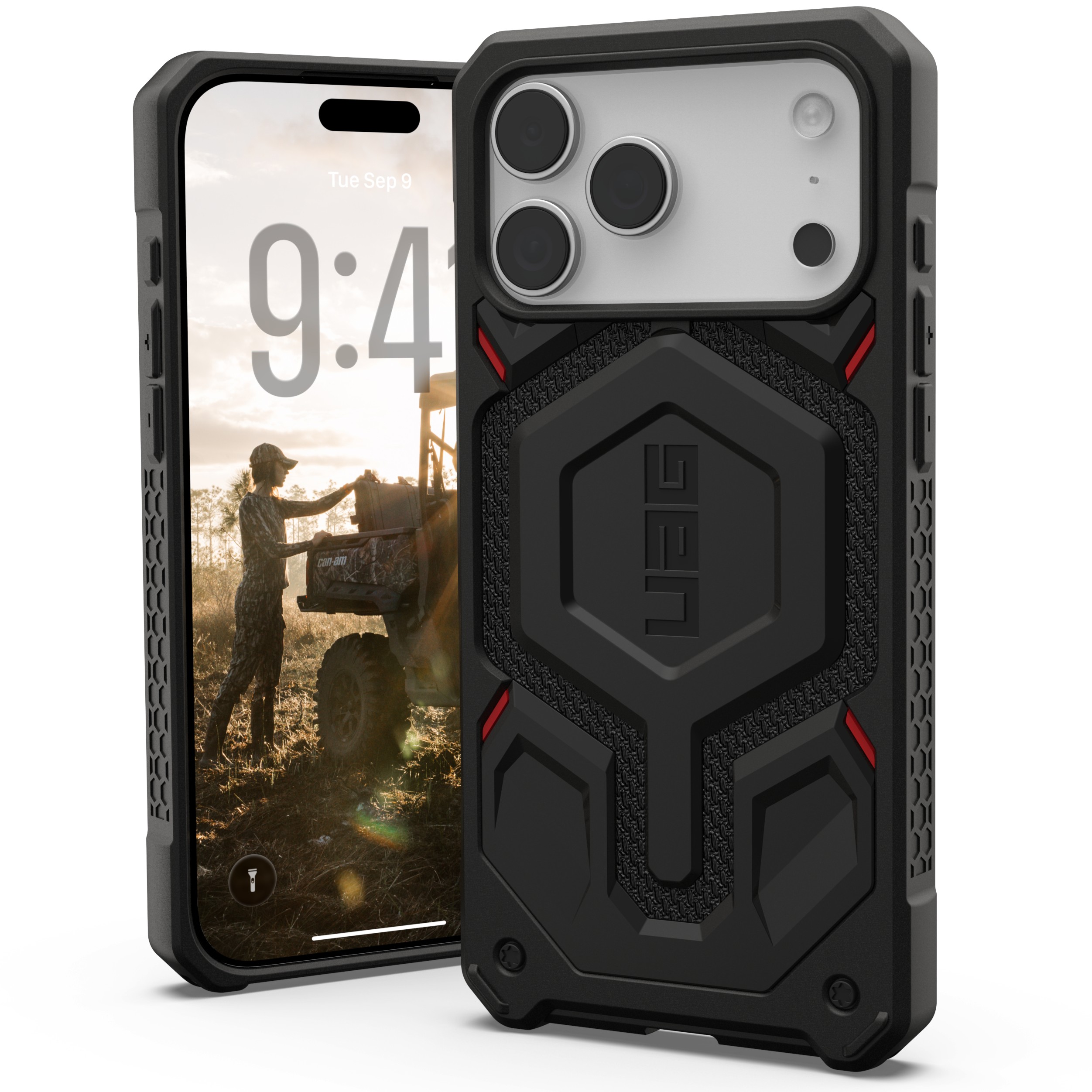 UAG iPhone 17 Pro Max Monarch Pro Kevlar Magsafe Case