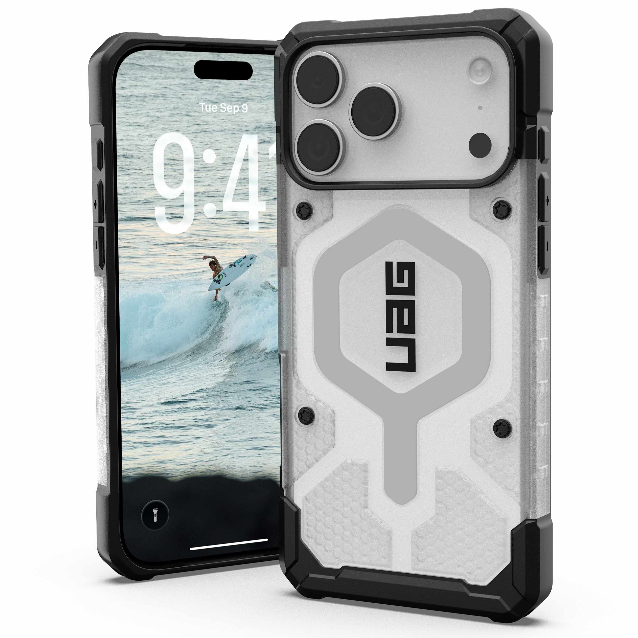 UAG iPhone 17 Pro Max Pathfinder Clear Magsafe Case