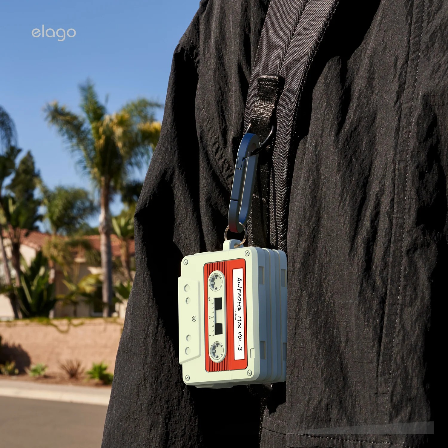 Elago AirPods Pro 3 Cassette Tape Classic Hang Case