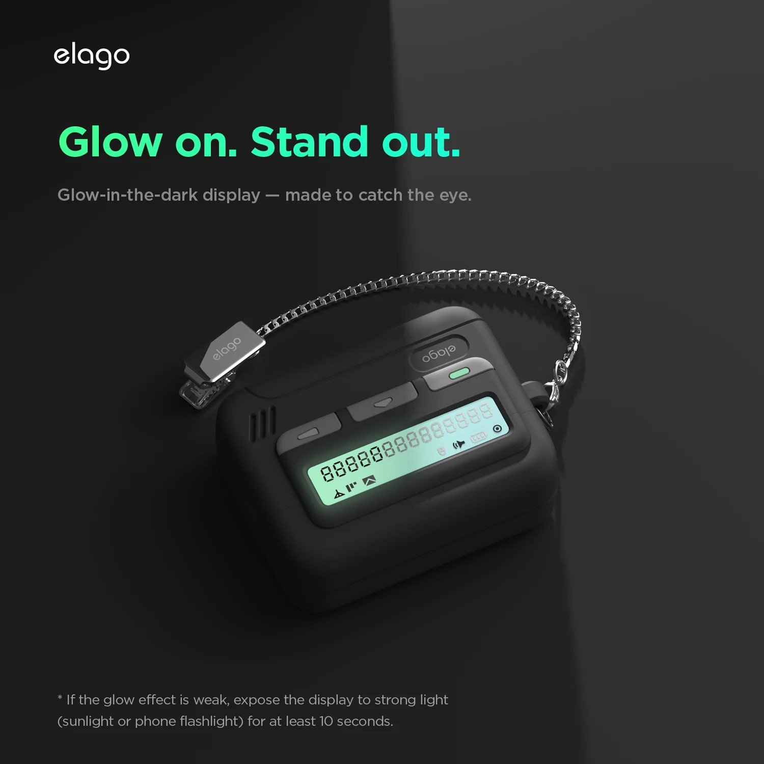 Elago AirPods Pro 3 Pager Case (Key Chain Included)