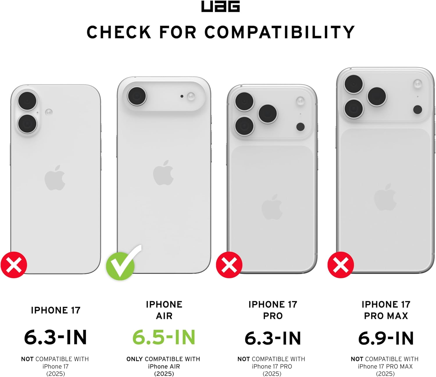 UAG iPhone 17 Air Metropolis LT Magsafe Case