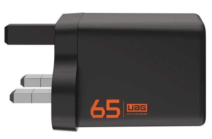 UAG Wall Charger SRGE 65W 3Port UK Black