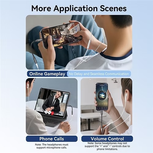 Vention USB-C Male to 3.5MM Earphone Jack with DAC Adapter 0.1M