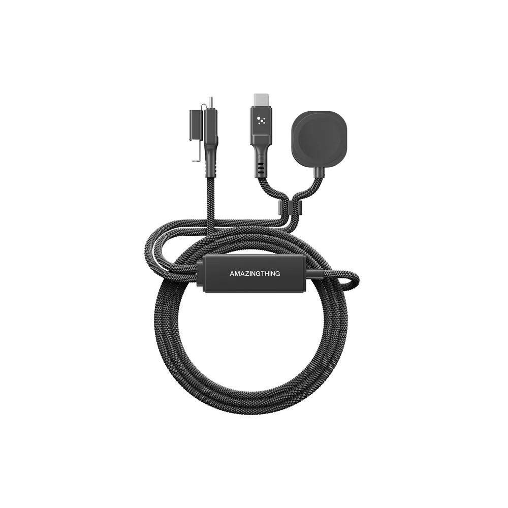 AMAZINGTHING THUNDER PRO I 7X 4IN1 USB-A + USB-C TO USB-C + WATCH CABLE 5A 100W 1.5M
