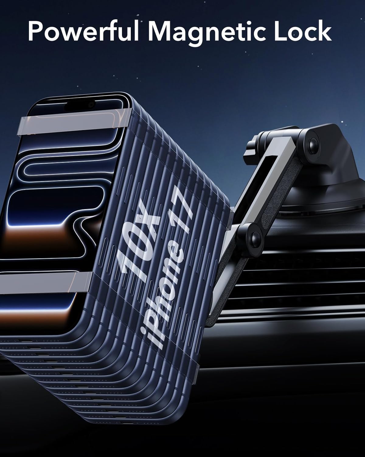 ESR HaloLock Magsafe Dashboard/Windshield Phone Mount