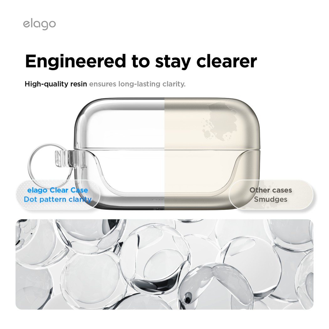 Elago Galaxy Buds 4 / 4 Pro Clear Hang Case