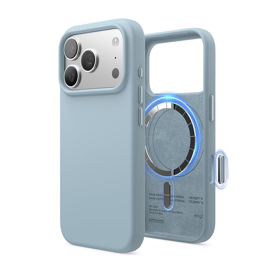 Elago iPhone 17 Pro Magnetic Silicone Case (Camera Control Key Included)