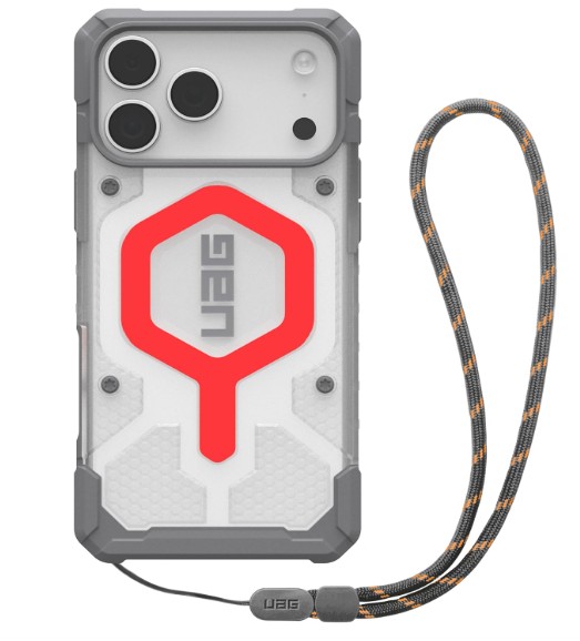 UAG iPhone 17 Pro Max Pathfinder Clear Magsafe Case w/Lanyard