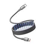 Vention USB 2.0 C Male to C Male 5A Magnetic Cable 1M Aluminum Alloy Type
