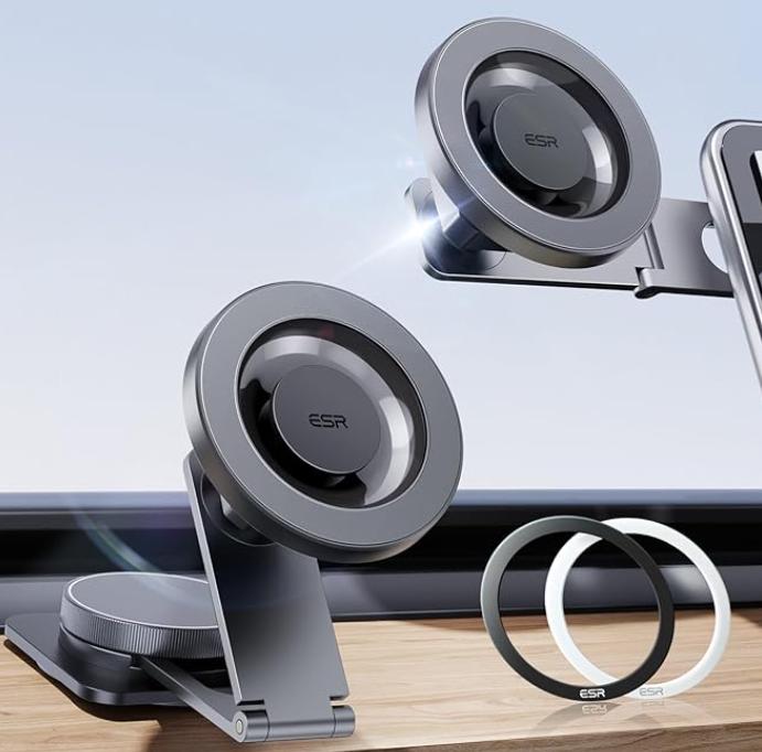 ESR Dashboard/Touchscreen Magsafe Car Phone Mount (HaloLock)