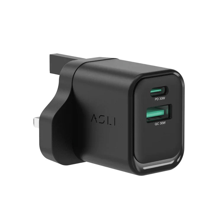 Asli Global Thundervolt Surge 33W Power Delivery GaN Dual USB Wall Charger