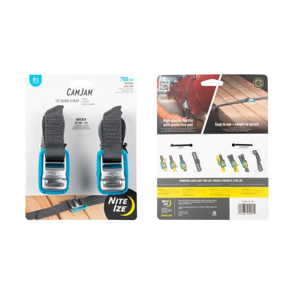 NiteIze CamJam Tie Down Strap 6ft